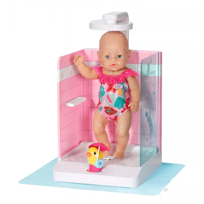 Lėlių vonios kambarys BABY born Bath Walk in Shower Rekomenduojamas amžius 3 metai