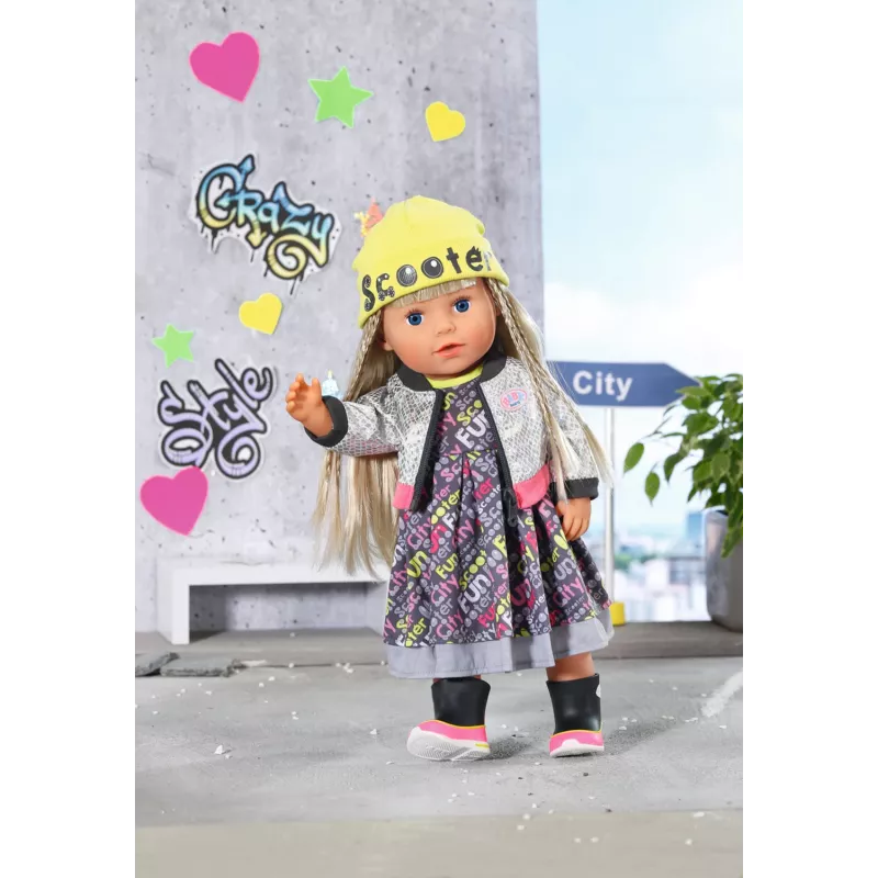 Lėlių drabužių rinkinys BABY born City Deluxe Style, nuo 3 metų, 180 g