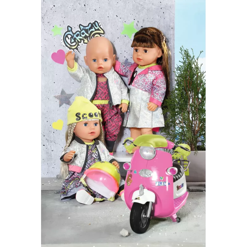 Lėlių drabužių rinkinys BABY born City Deluxe Style, nuo 3 metų, 180 g