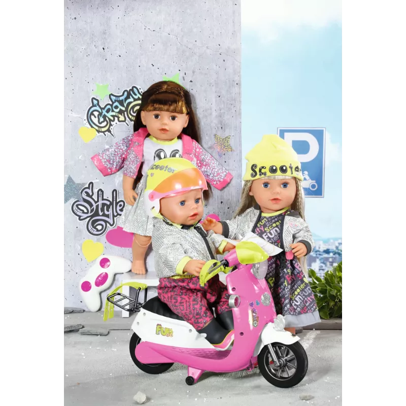 Lėlių drabužių rinkinys BABY born City Deluxe Style, nuo 3 metų, 180 g