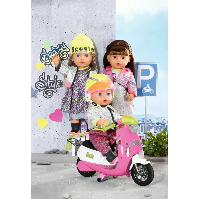Lėlių drabužių rinkinys BABY born City Deluxe Style, nuo 3 metų, 180 g