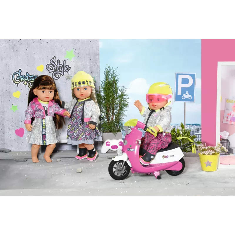 Lėlių drabužių rinkinys BABY born City Deluxe Style, nuo 3 metų, 180 g