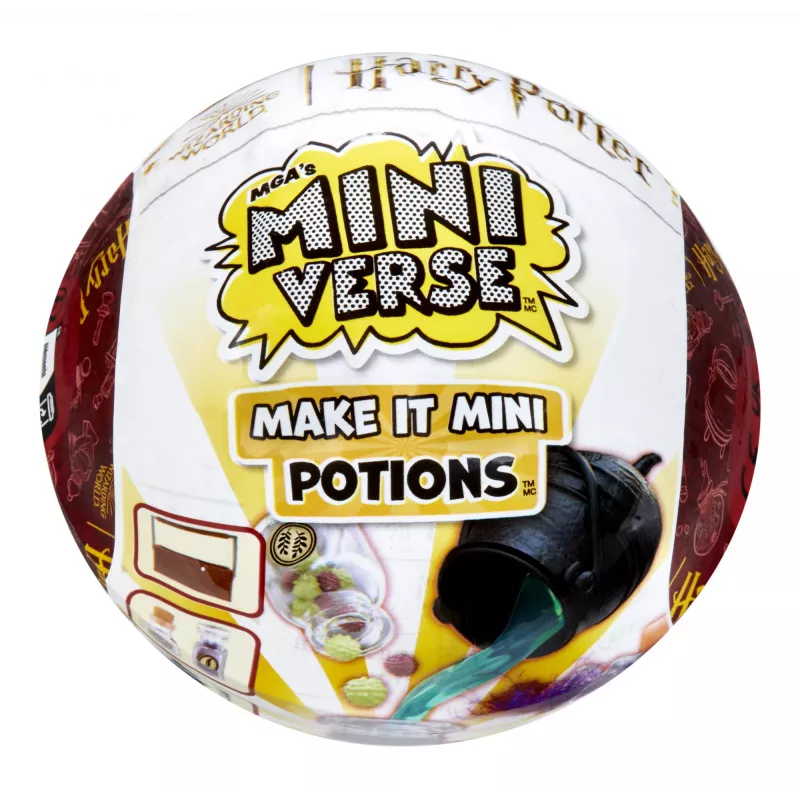 Miniverse - Harry Potter Make It Mini Potions, 8 m., įvairių spalvų, plastikas, derva