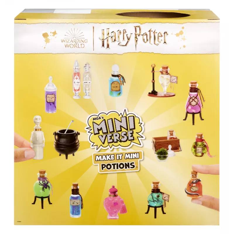 Miniverse - Harry Potter Make It Mini Potions, 8 m., įvairių spalvų, plastikas, derva