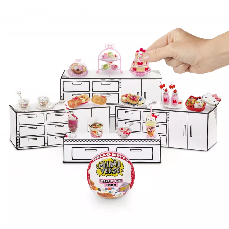 Miniverse Make It Mini SANRIO Asst PDQ, 8 metai, įvairiaspalvis, plastikinis