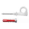 Sraigtinių kablų ir sieninių kaiščių rinkinys Fischer 564173 25 vnt. plastikas 8 mm