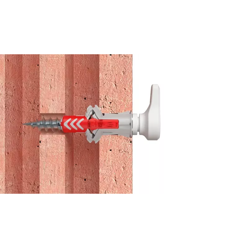 Sraigtinio kablio ir sieninių kaiščių rinkinys Fischer 564169 25 vnt. Plastikinis 8 mm