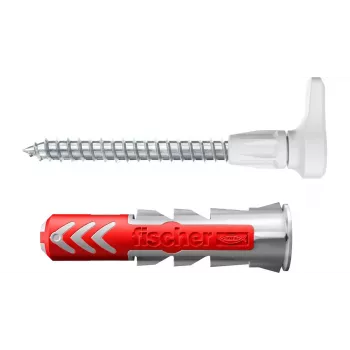 Sraigtinio kablio ir sieninių kaiščių rinkinys Fischer 564169 25 vnt. Plastikinis 8 mm