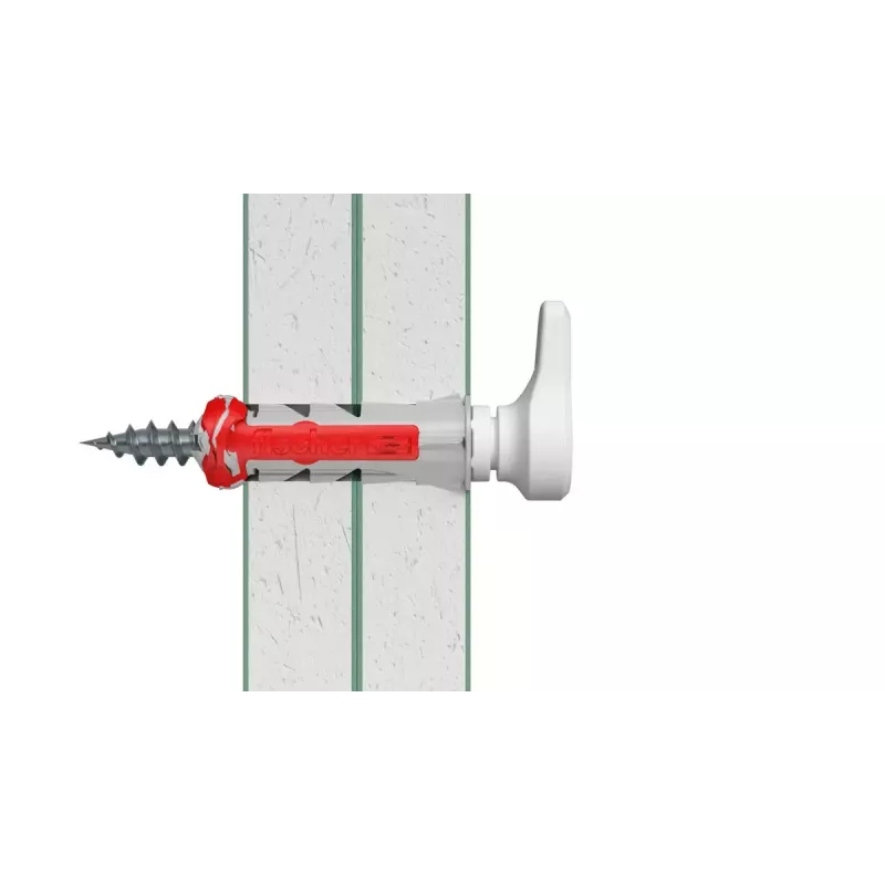 Sraigtinių kablių ir sieninių kaiščių rinkinys Fischer 564168 25 vnt. 6 mm gręžimo skylė