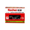 Sraigtinių kablių ir sieninių kaiščių rinkinys Fischer 564168 25 vnt. 6 mm gręžimo skylė