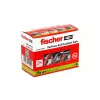 Sraigtinių kablių ir sieninių kaiščių rinkinys Fischer 564168 25 vnt. 6 mm gręžimo skylė