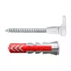 Sraigtinių kablių ir sieninių kaiščių rinkinys Fischer 564168 25 vnt. 6 mm gręžimo skylė