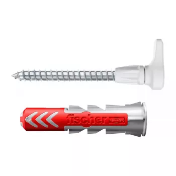 Sraigtinių kablių ir sieninių kaiščių rinkinys Fischer 564168 25 vnt. 6 mm gręžimo skylė