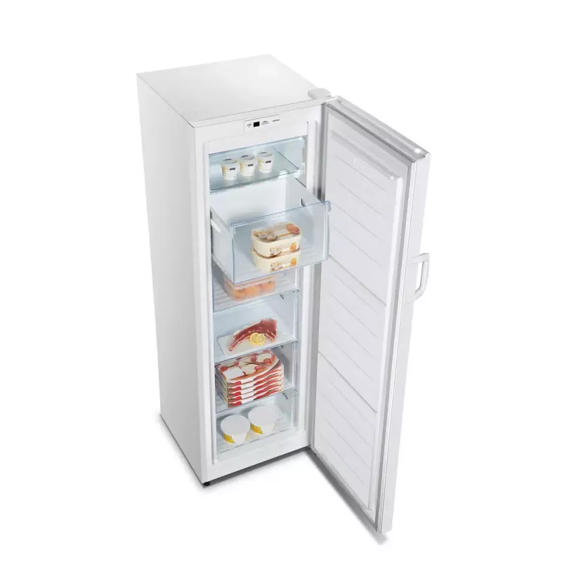 Vertikalus šaldiklis HISENSE FV245N4AW2 — 194 L No Frost, E klasė, 15 kg/24 val., dešininis vyris, baltas