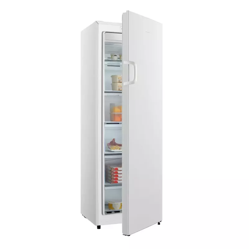 Vertikalus šaldiklis HISENSE FV245N4AW2 — 194 L No Frost, E klasė, 15 kg/24 val., dešininis vyris, baltas