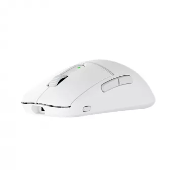 Turtle Beach Burst II Air White – 2,4 GHz belaidis žaidimų pelė: 47 g itin lengva, optiniai jungikliai, 26K DPI optinis jutiklis, Bluetooth, 120 val. baterija