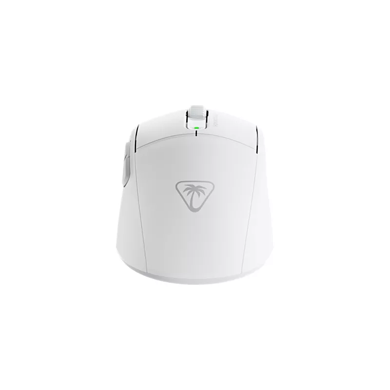 Turtle Beach Burst II Air White – 2,4 GHz belaidis žaidimų pelė: 47 g itin lengva, optiniai jungikliai, 26K DPI optinis jutiklis, Bluetooth, 120 val. baterija