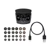 Ausinės Audio-Technica ATH-TWX9 — True Wireless į ausis įdedamos TWS, 10–40000 Hz, Bluetooth, ruda