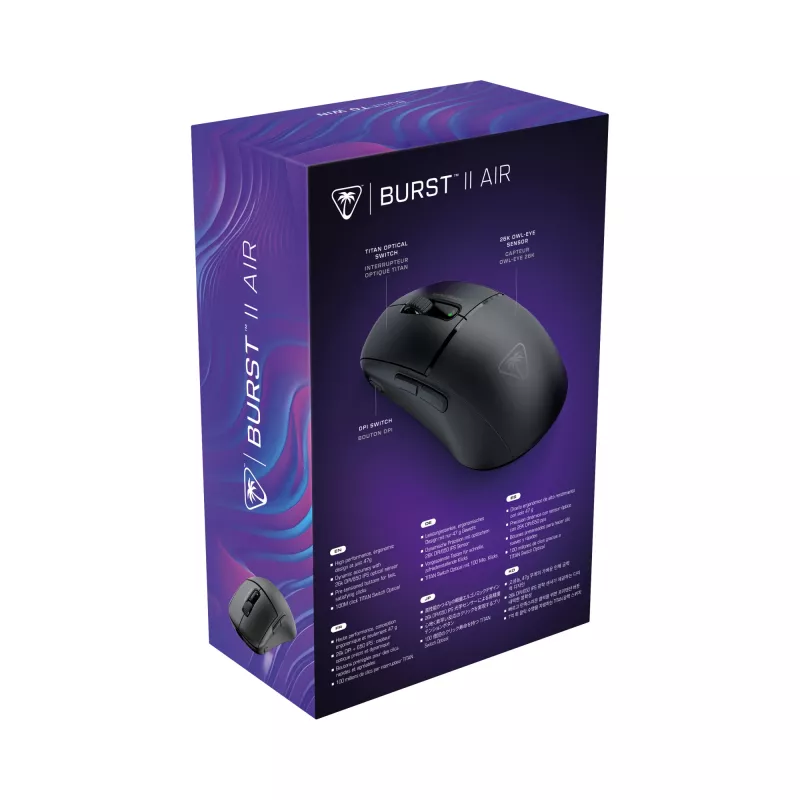 Pelė Turtle Beach Burst II Air RF Wireless + Bluetooth