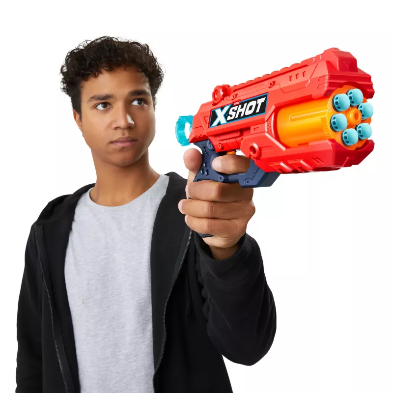 Žaislinis šautuvas ZURU XSHOT Excel Reflex 6 Blaster 12 smiginių Įvairiaspalvis