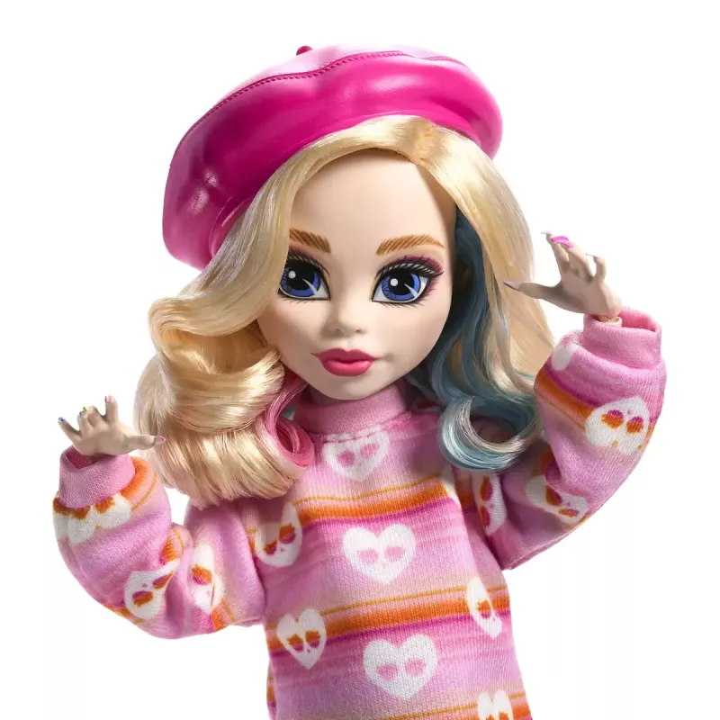 Madų lėlė Mattel Monster High Wednesday Enid Sinclair įvairiaspalvė