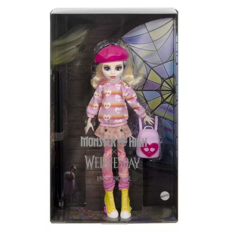 Madų lėlė Mattel Monster High Wednesday Enid Sinclair įvairiaspalvė