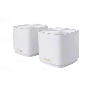 ASUS ZenWiFi XD5 (W-2-PK) Dviejų dažnių (2,4 GHz / 5 GHz) Wi-Fi 6 (802.11ax) Baltas Vidinis