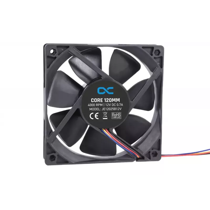 Fan Alphacool 24845 12 cm 4000 RPM Juoda