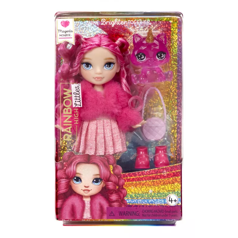 Rainbow High Littles lėlės – Purpurinė (rožinė), mados lėlė, mergaitė, nuo 4 metų, berniukams/mergaitėms, 13,9 mm, įvairiaspalvė