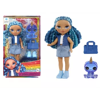 Rainbow High Littles lėlytės – Sapphire (Mėlyna), Mados lėlė, Moteriška, 4 m., Berniukams/Mergaitėms, Įvairiaspalvė
