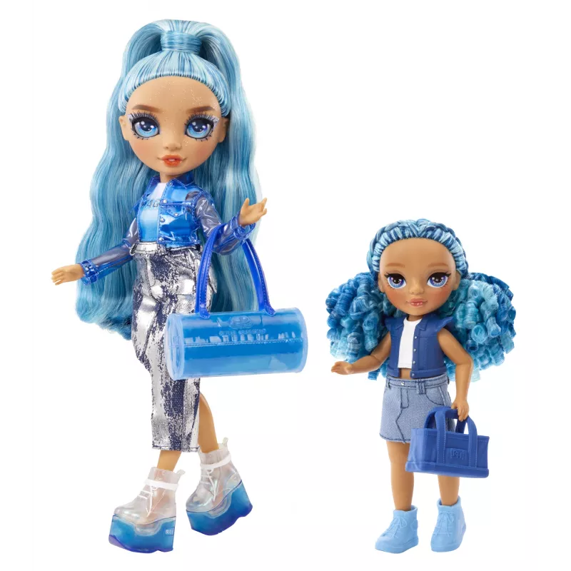Rainbow High Littles lėlytės – Sapphire (Mėlyna), Mados lėlė, Moteriška, 4 m., Berniukams/Mergaitėms, Įvairiaspalvė