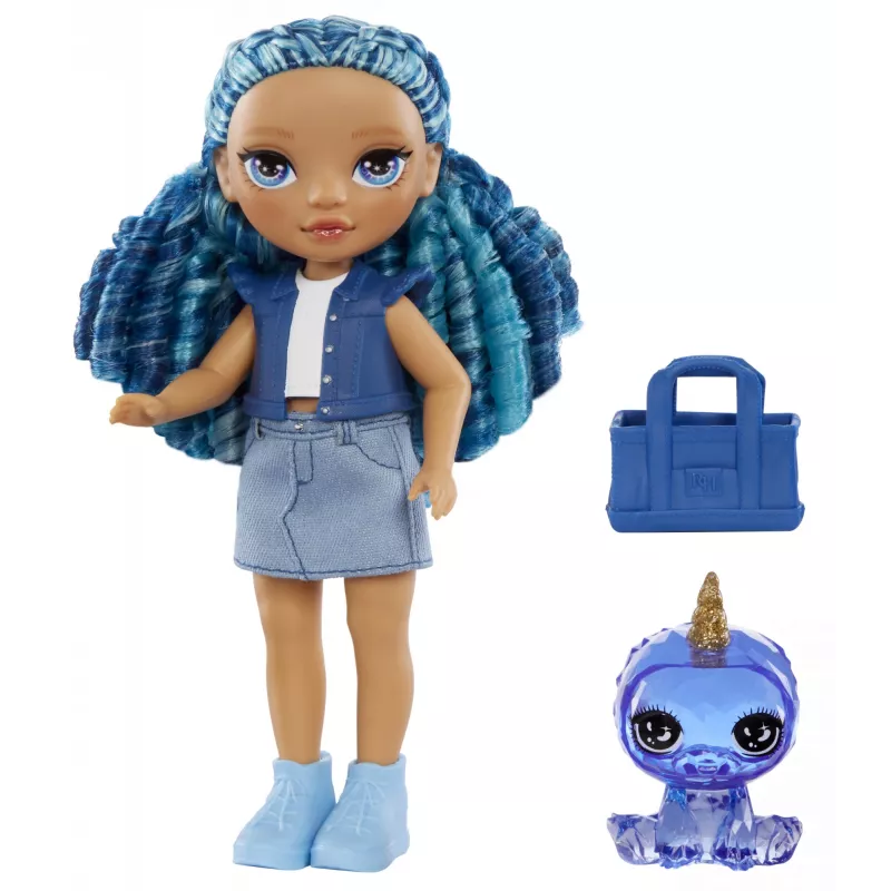 Rainbow High Littles lėlytės – Sapphire (Mėlyna), Mados lėlė, Moteriška, 4 m., Berniukams/Mergaitėms, Įvairiaspalvė