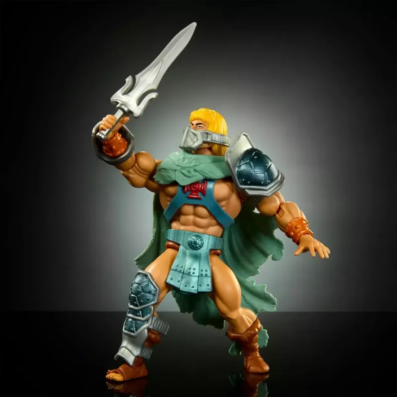 Veiksmo figūrėlė MATTEL Masters of the Universe Origins Stealth Ninja He-Man HTH18 kolekcinis žaislas 5,5–6 col. skalė