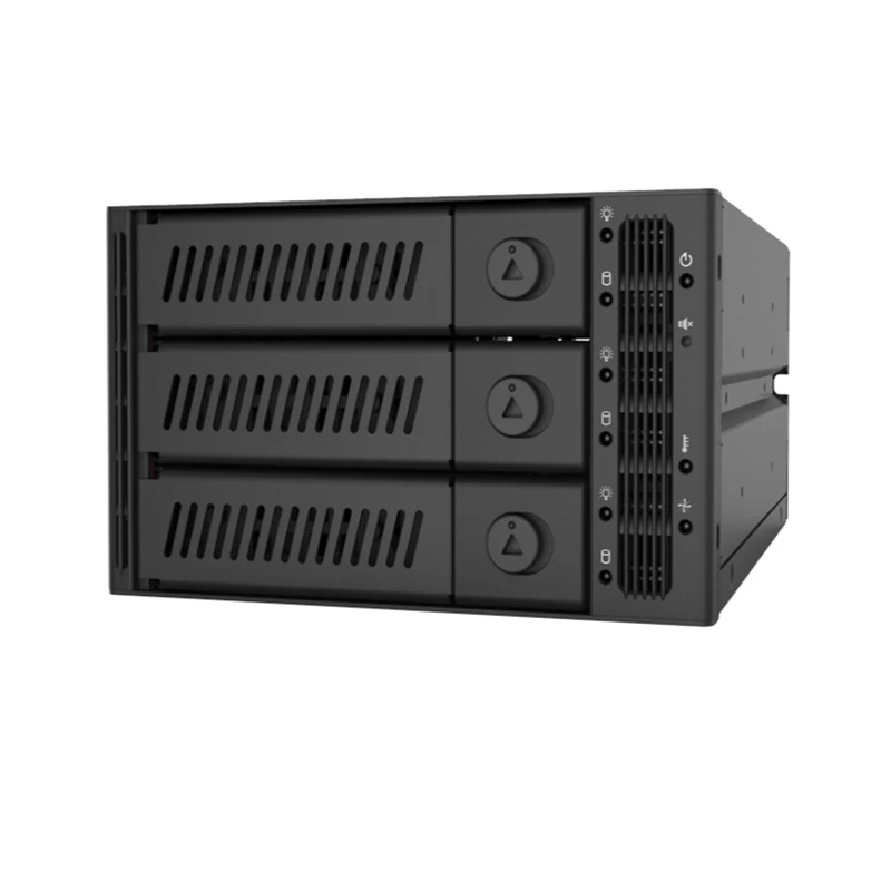 Chieftec CMR-2131SAS diskų įrengimo skydelis Juoda