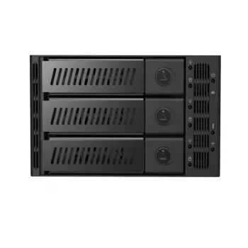 Chieftec CMR-2131SAS diskų įrengimo skydelis Juoda