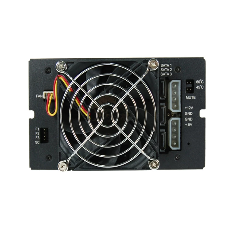 Chieftec CMR-2131SAS diskų įrengimo skydelis Juoda