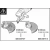 Dulkių ištraukimo sistema Bosch GDE 230 FC-S Professional