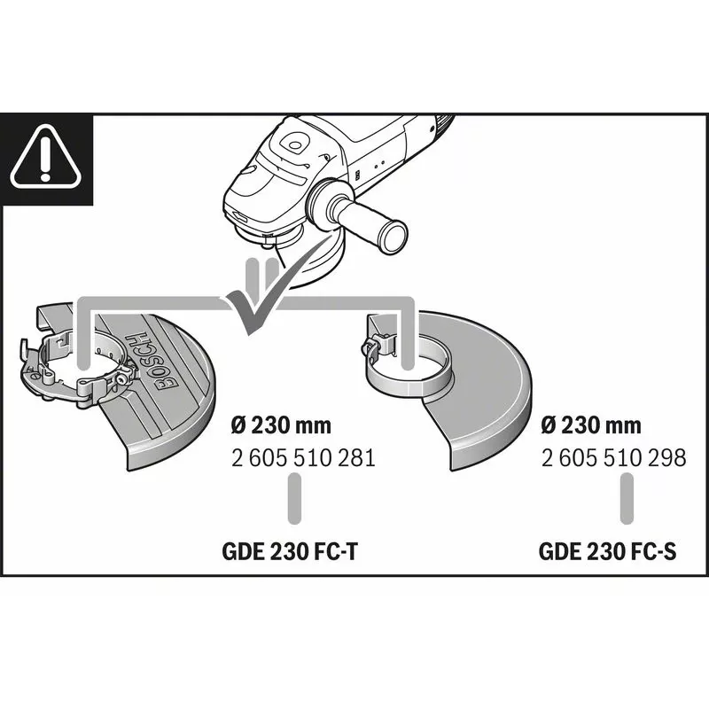 Dulkių ištraukimo sistema Bosch GDE 230 FC-S Professional