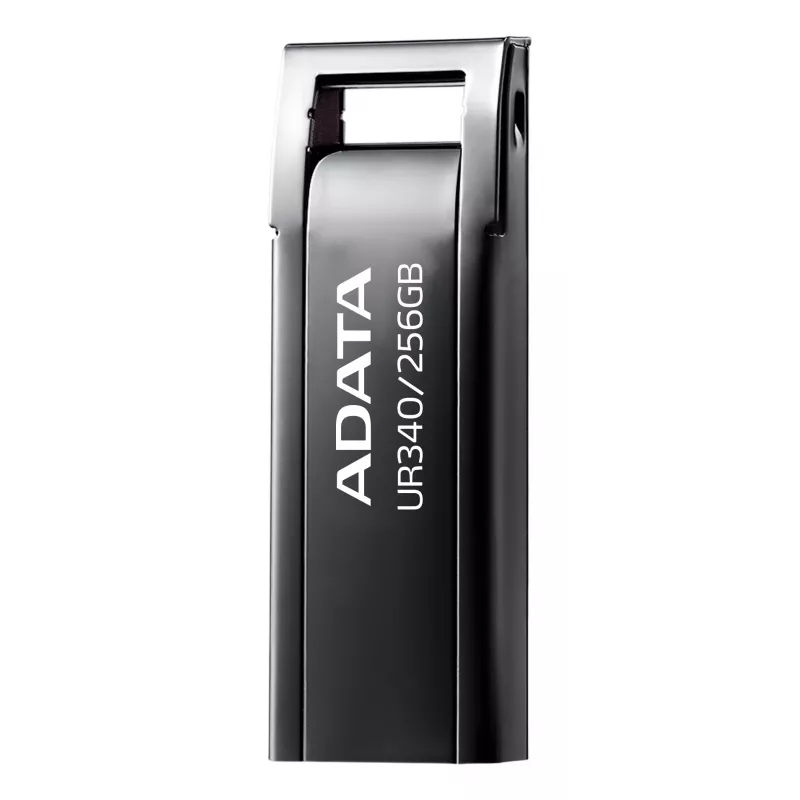 ADATA UR340 USB atmintukas 256 GB USB Type-A 3.2 Gen 1 (3.1 Gen 1) Juoda
