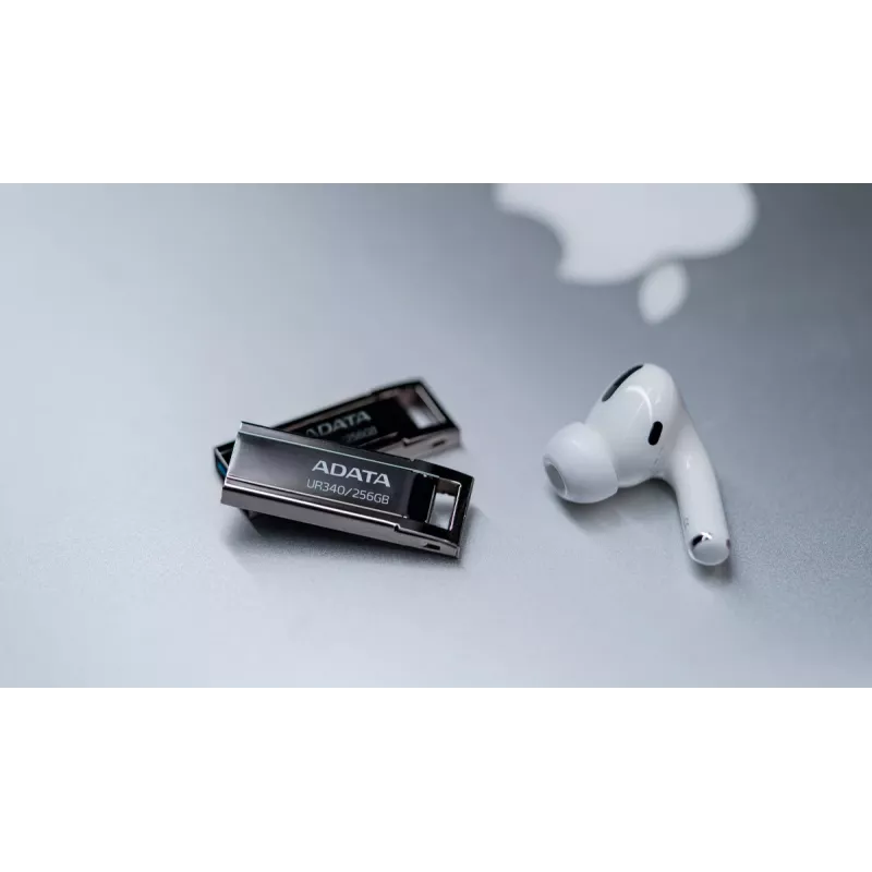 ADATA UR340 USB atmintukas 256 GB USB Type-A 3.2 Gen 1 (3.1 Gen 1) Juoda