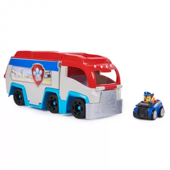 Žaislinis transporto priemonių rinkinys Spin Master PAW Patrol Pup Squad Patroller Team Vehicle su kolekcionuojamu Chase automobiliu, amžius 3+, plastikas, įvairiaspalvis