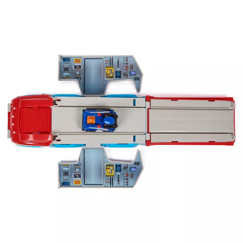 Žaislinis transporto priemonių rinkinys Spin Master PAW Patrol Pup Squad Patroller Team Vehicle su kolekcionuojamu Chase automobiliu, amžius 3+, plastikas, įvairiaspalvis