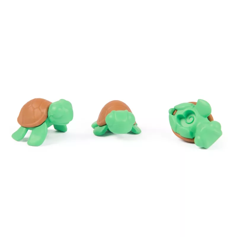 Kinetic Sand, Project Planet Turtle Beach su 14oz žaidimų smėliu, įrankiais ir formomis, iš tvarių ekologiškų medžiagų, sensoriniai žaislai vaikams