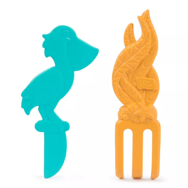 Kinetic Sand, Project Planet Turtle Beach su 14oz žaidimų smėliu, įrankiais ir formomis, iš tvarių ekologiškų medžiagų, sensoriniai žaislai vaikams