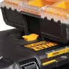 Įrankių laikymo dėžė DeWALT ToughSystem 2.0 juoda permatoma geltona 6 kišenės