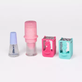 Cool Maker, GO GLAM nagų rinkinio papildymas, vienaragio ir undinėlės dizainai, stilizuokite 80 nagų (pakuotė gali skirtis), menų ir amatų žaislai vaikams nuo 7 metų