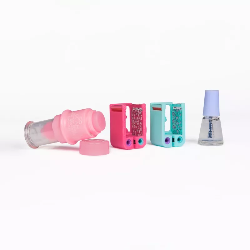 Cool Maker, GO GLAM nagų rinkinio papildymas, vienaragio ir undinėlės dizainai, stilizuokite 80 nagų (pakuotė gali skirtis), menų ir amatų žaislai vaikams nuo 7 metų