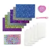 Cool Maker, Mix & Mani Foil nagų rinkinys su 6 folijomis ir lipdukais 5 „pasidaryk pats“ manikiūrams (pakuotė gali skirtis), menų ir amatų vaikiški žaislai nuo 7 metų