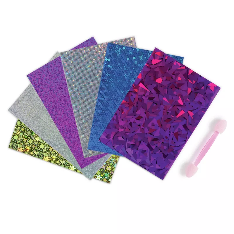 Cool Maker, Mix & Mani Foil nagų rinkinys su 6 folijomis ir lipdukais 5 „pasidaryk pats“ manikiūrams (pakuotė gali skirtis), menų ir amatų vaikiški žaislai nuo 7 metų
