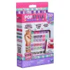 Cool Maker, „PopStyle“ praplėtimo rinkinys, apyrankių gamybos rinkinys, daugiau nei 50 brangakmenių karoliukų, pagaminsite 3 (pakuotė gali skirtis), menų ir amatų papuošalų rinkinys, vaikiški žaislai, skirti 7 metų ir vyresniems